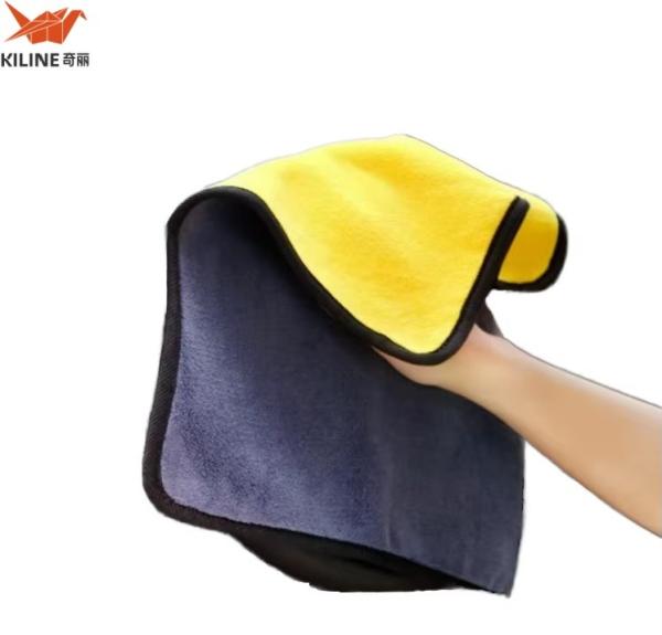 Custom Color Microfiber Car Wash Towel 25-40cm 200-400gsm