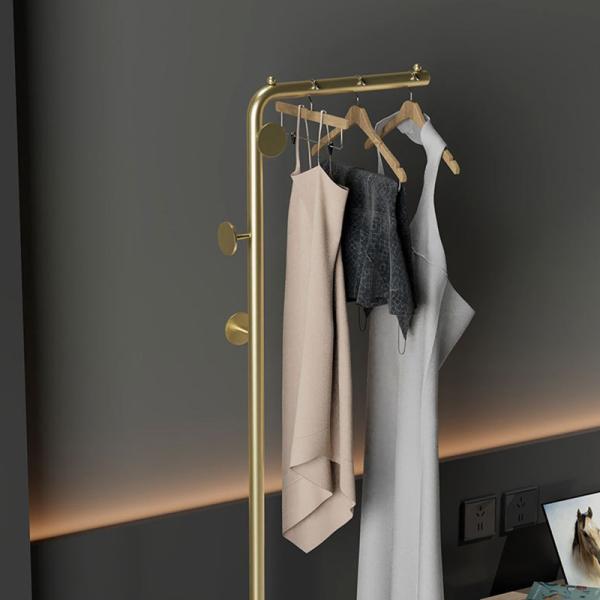 Home Furniture Simple Modern Coat Rack for Bedroom Floor Storage