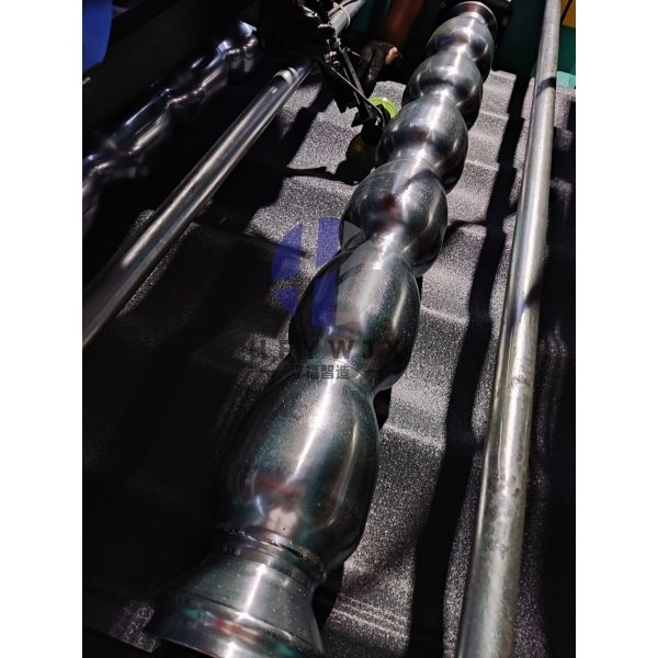 Hydraulic Cutting 1100 Glazed Tile Roll Forming Machine With 16 Stands And 11 KW Servo Motor