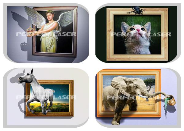 2D 3D Vertical Single Double Head Color Art Inkjet Wall Printing Printer Machine Direct For Ceramic Tile Wood Board Pap