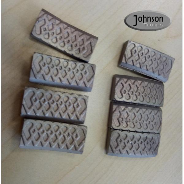 Mesh Type Diamond Core Drill Bit Segment For Concrete Coring , Long Life