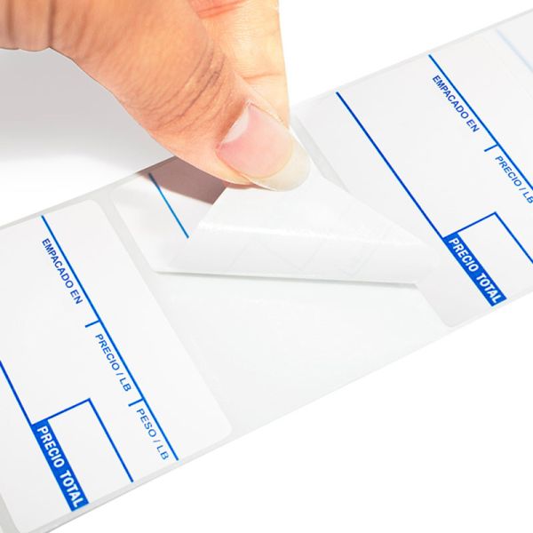 Adhesive Blank Paper 4x6 Thermal Labels Printer Roll for Shipping