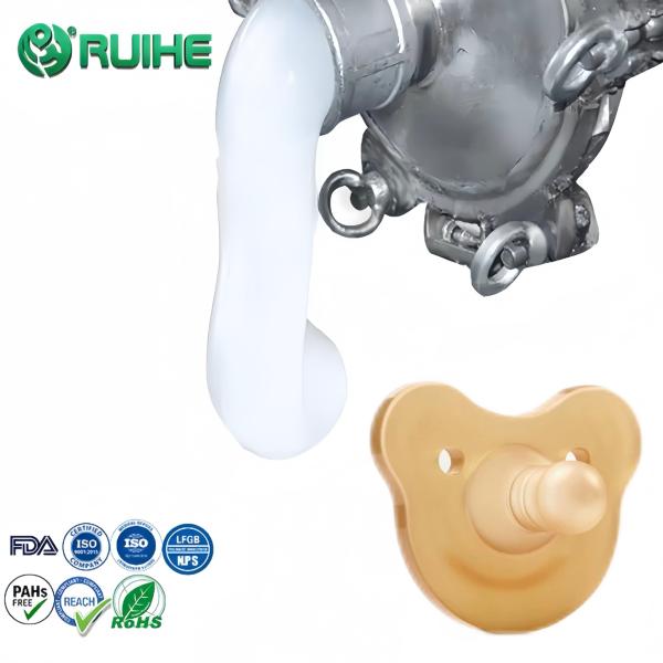 Food Grade Liquid Silicone Rubber Hardness 20-70 Shore A Safe For BABY NIPPLE