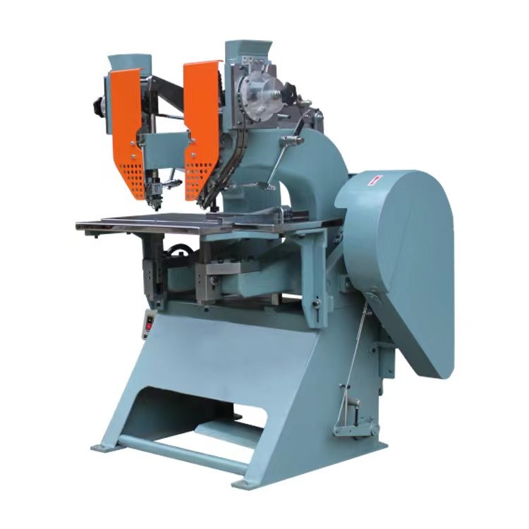 3/4 HP Двойная головка реветинговая машина для рычага арки файл клип изготовления реветингового оборудования