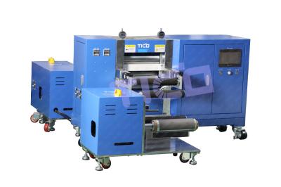 400mm Width Heat Hydraulic Calender Machine with Winder & Unwinder
