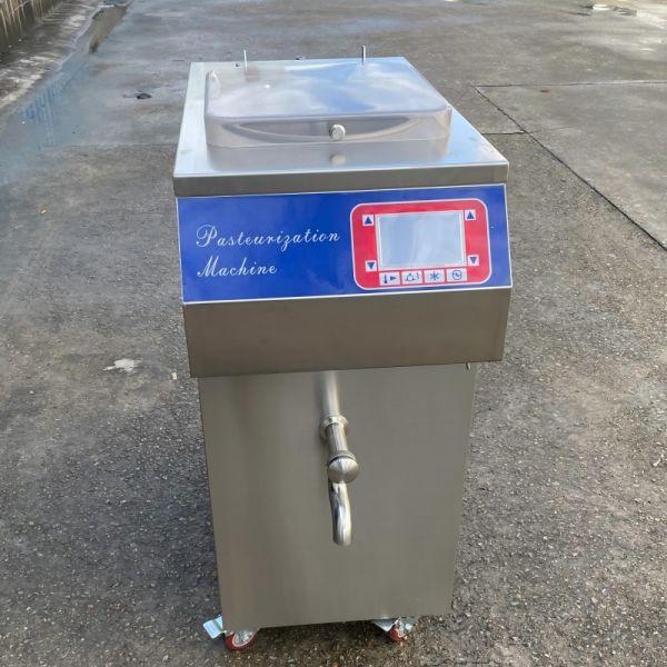 Ice Cream Milk Pasteurizer Equipment Aging Tank With Stainless Steel Door