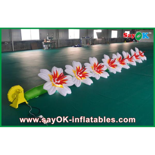Довольно раздувное украшение освещения/раздувная цепь водить цветка для свадебного банкета