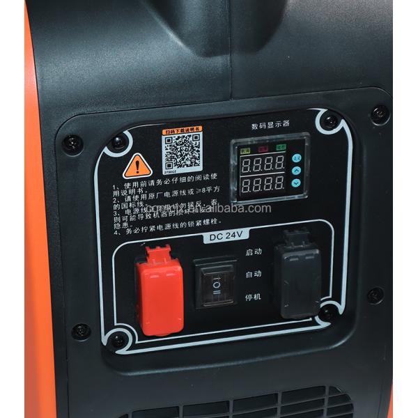Auto Start/Electric Start 230V Silent Inverter Generator 1800W Recoil Start Portable