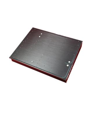 O preto anodiza o dissipador de calor de alumínio expulso para o equipamento da energia solar
