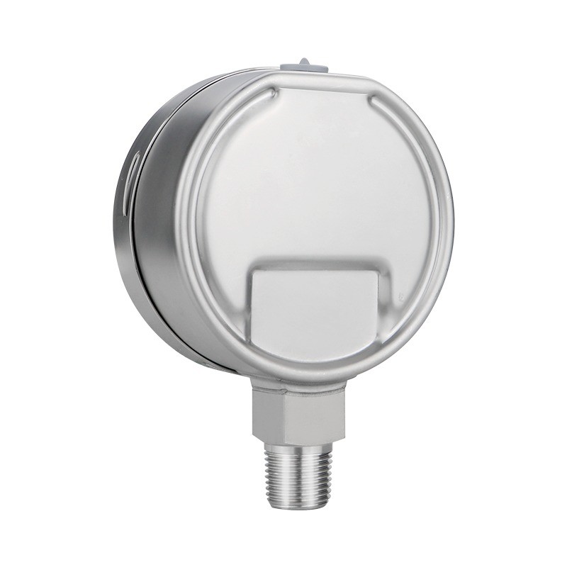 Made in Y100BF 100mm Double Graduated Bar/PSI Display Stainless Steel Pressure Gauge