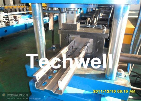 Rolo ereto da cremalheira de 16 estações que forma a máquina com Decoiler hidráulico TW-RACK