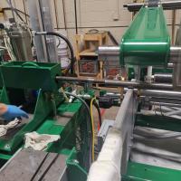 Machine de Finning de tube de DELLOK 0.4mm