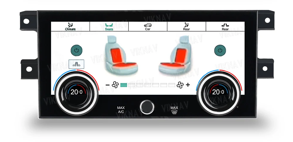 Для Land Rover Discovery 5 LR5 L462 AC Панель с сенсорным экраном 2017-2020 GPS Автомобиль кондиционерная панель Климатная доска
