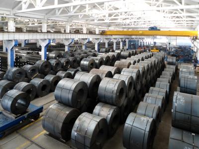 7-25MT High Strength Steel Coil , HRC Hot Rolled Coil Slit Edge