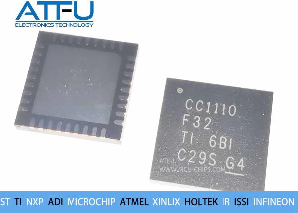 CC1110F32RHHR Integrated Circuit Chip QFN36 Wireless RF Transceiver High Sensitivity