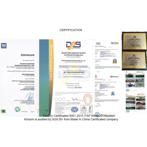 Shanghai Kinsom Precision Hardware Co.,ltd
