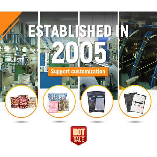 Customizable Open End Heat Seal Black Mylar Bags for Lollipop Packaging ROHS/ISO9001/ISO2008 Certified