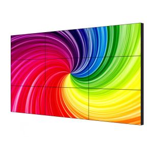 Parede estreita do painel LCD da moldura, parede video 49 polegadas para interno