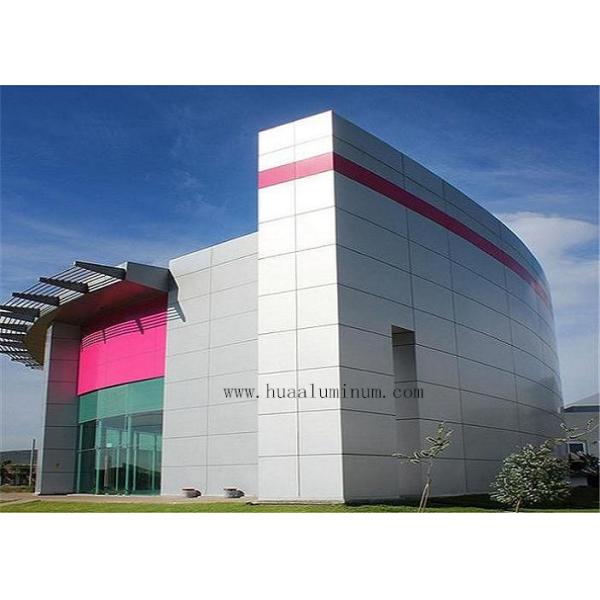 Commercial Anti Scratch 2000mm Aluminium Composite Sheets 5mm