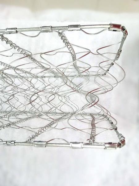 High - Strength Electroplated Silver Bright Mesh Sofa Seat Bag , Anti - Rust Spring Seat Bag Liner