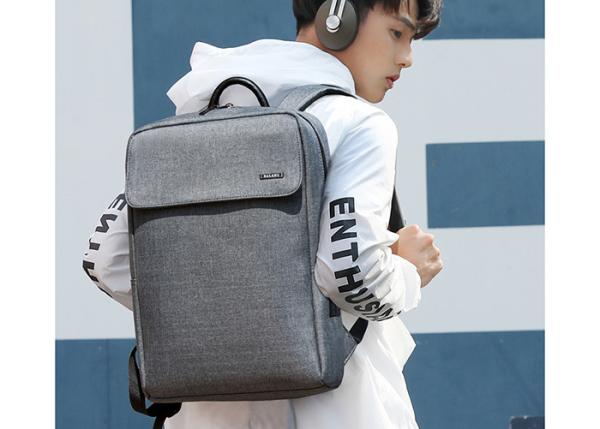 Business Large Capacity USB Laptop Backpack Bag , Anti Theft Backpack With USB Charger , Travel Backpack