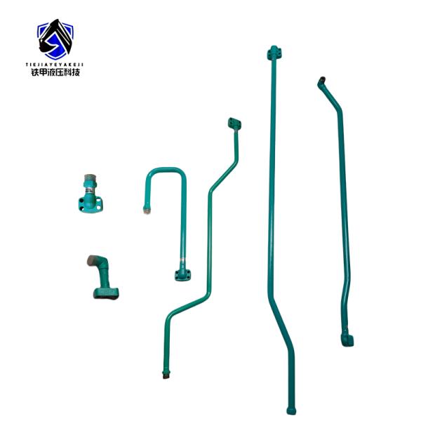 Excavator Hydraulic Cylinder Boom Pipe For KOBELCO SK200