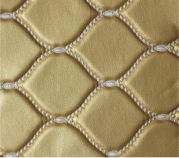 High Quality Pvc Artificial Sewing Quilting Fabric Microfiber Embroidery Leather