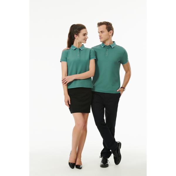 OEM Quick Drying Flyita Black Cotton Polo Shirt 3D Embroidery SGS