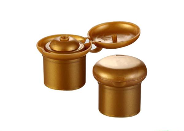 28 / 410 Plastic Screw Caps Mushroom Shape For Shampoo / Body Lotion Bottle
