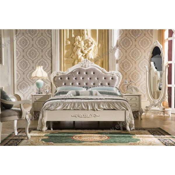 Classic Style Dubai Hotel Bed Luxury 9011