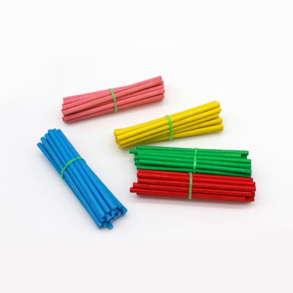 Juguete Montessori de madera de abedul Unisex Palos de contar de madera