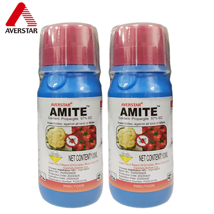 Propargite 57% EC  Suitable for Cotton, Tea, Rubber, Peanut and Soybean.