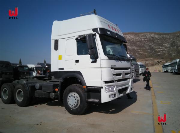 Camion résistant de tracteur de tête de tracteur de SINOTRUK HOWO 420HP 6x4