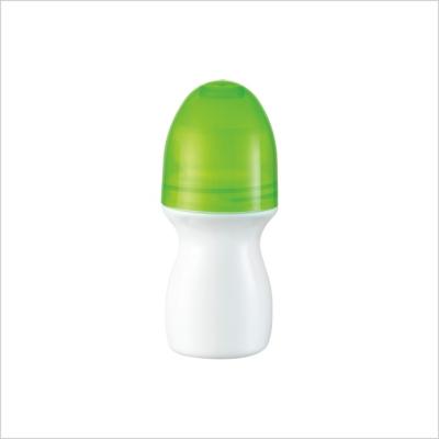 Round Empty Roll On Deodorant Containers Essential Oil PP Ball 40ml