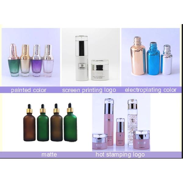 10ml Dark Blue Mini Small Lotion Jars , Essential Oil Small Lotion Bottle