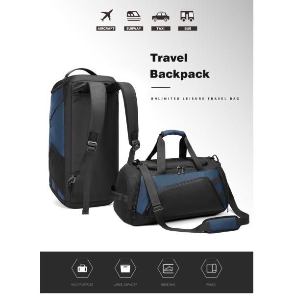 Высококачественный индивидуальный логотип Туристический рюкзак Спортивный спортивный спортивный спортивный рюкзак водонепроницаемый женский мужской йога