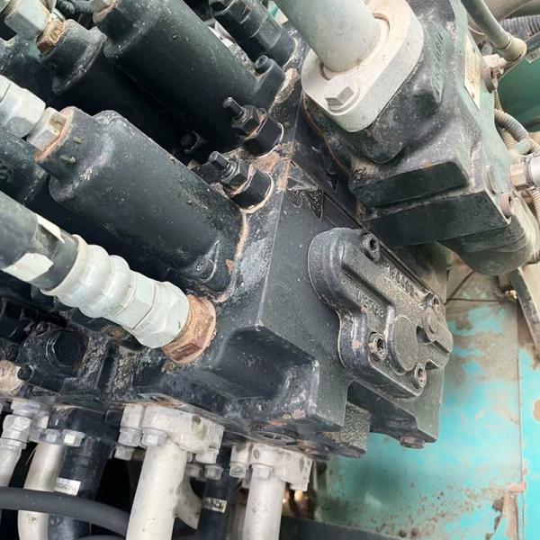 Japanese Original Used Kobelco SK200 Excavator 0.8m3 Bucket Capacity 110kw Rated Power