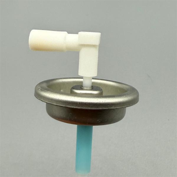 1 pouce Aérosol Metered Valve avec Tête en plastique pour les assainisseurs d'air et les pulvérisateurs ménagers