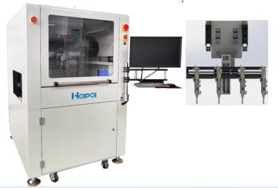 HP-7304 four Valve Conformal Coating  Simultaneous coating of four separate areas