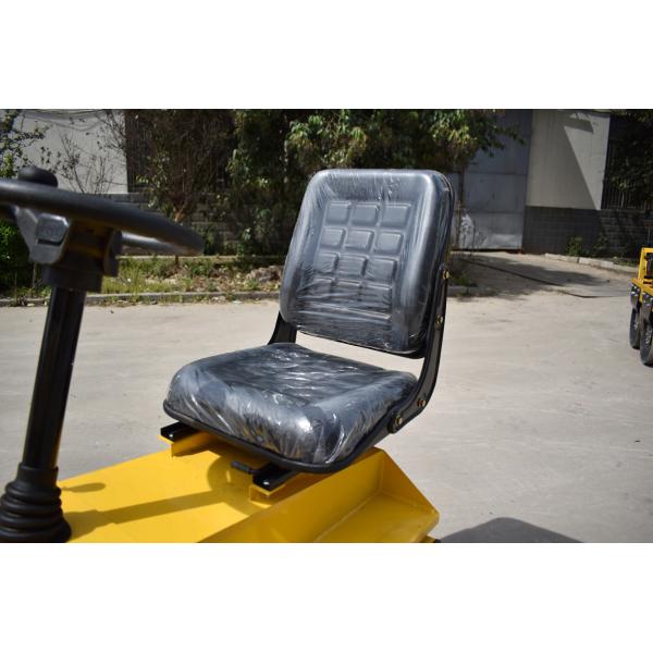 rodillo de camino vibratorio del tanque de aceite de 5km/H 5L 7HP 1T