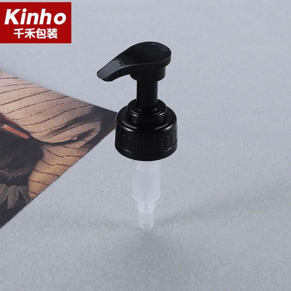 24/410 33/410 plastic lotion pump screw down-lock waterproof design external spring dispenser pump for shower  shampoo