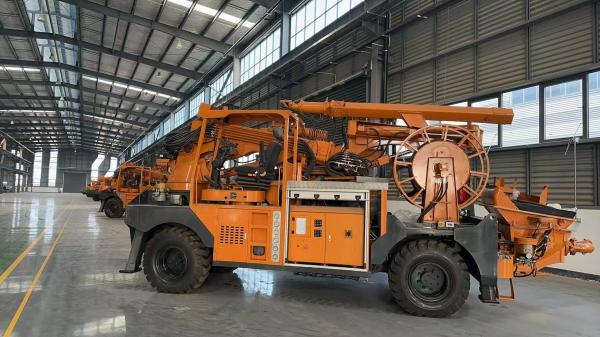 55KW / 1480rpm Robotic Wet Concrete Sprayer For Precise And Fast Concrete Spraying