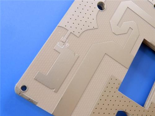 TMM6 PCB 2-Layer 0.035mm copper weight and 15mil laminate with Immersion Silver Global Positioning Systems Antennas