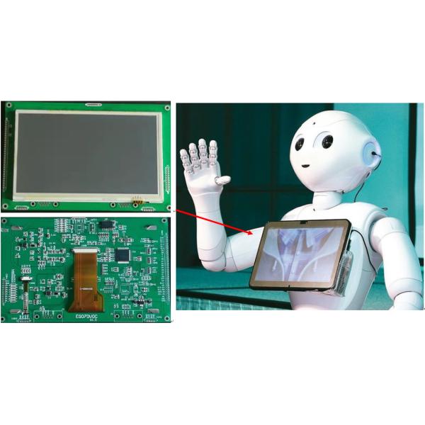 7 интерфейс модуля МКУ дюйма ТФТ ЛКД с контрольной панелью ПКБ для поленики Пи 3