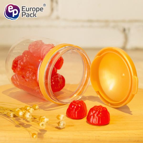 Best seller high quality medium durable plastic jars wholesale with handle