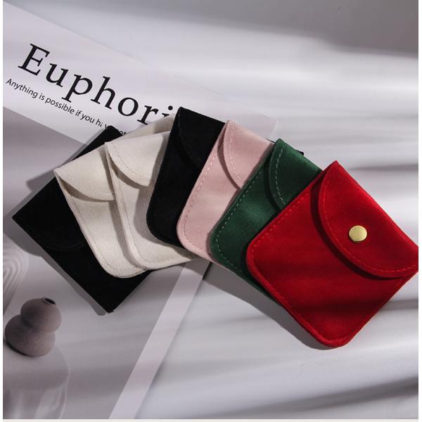 OEM/ODM Acceptable Microfibre Jewelry Pouches Custom Logo Earring Bags for Arrivals