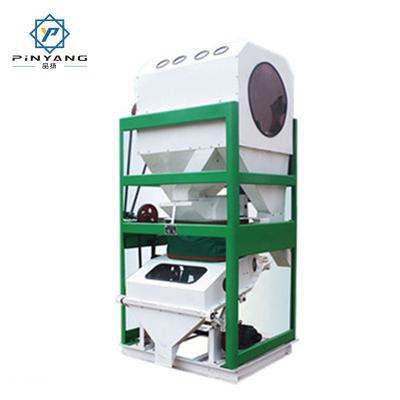 Grain Processing Machinery Rice Mill Used Combined Paddy Cleaner With Motor