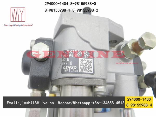 Denso Genuine Fuel Pump 294000-1400, 294000-1404 for Isuzu 8-98155988-4, 8-98155988-0, 8-98155988-1, 8-98155988-2