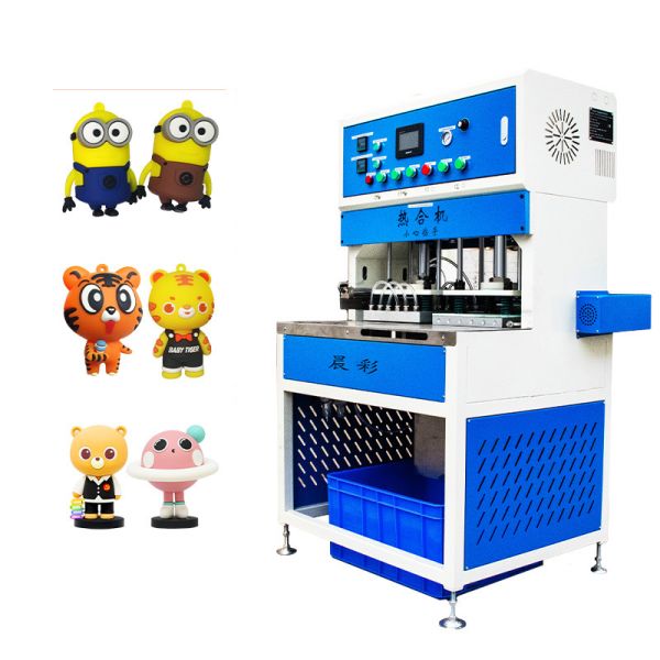 Heat And Cold 3D Press Molding Mchine for Patches Keychains Compression Molding