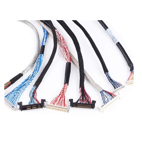 220V 1.0mm 6 кабель экрана AWG 200mm LVDS Pin 26